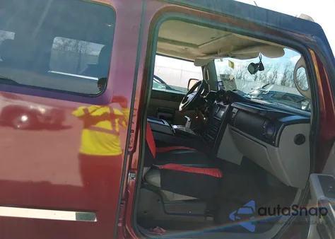 2003 Hummer H2 из США, поврежденный, VIN 5GRGN23U03H136644